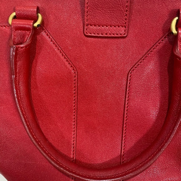 Authentic Yves Saint Laurent Y-Ligne Leather Bag - Picture 5 of 8